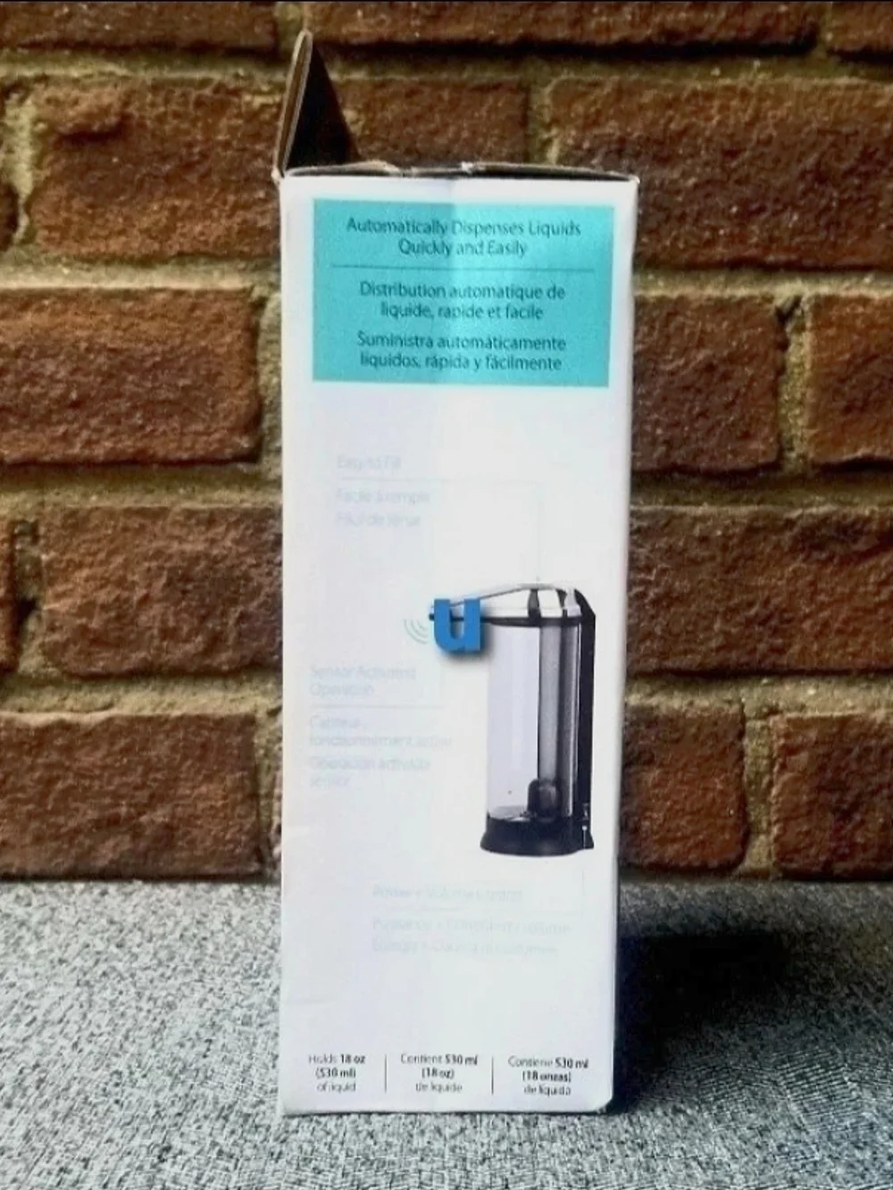 Touchless XL Soap & Sanitizer Dispenser Automatic Adjustable Large Capacity